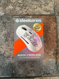 Steel Series Aerox 3 Wireless Snow Gaming Mouse