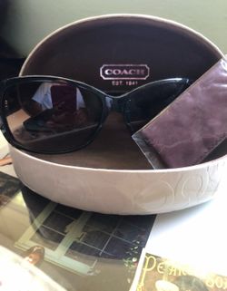 Coach Glasses & Case