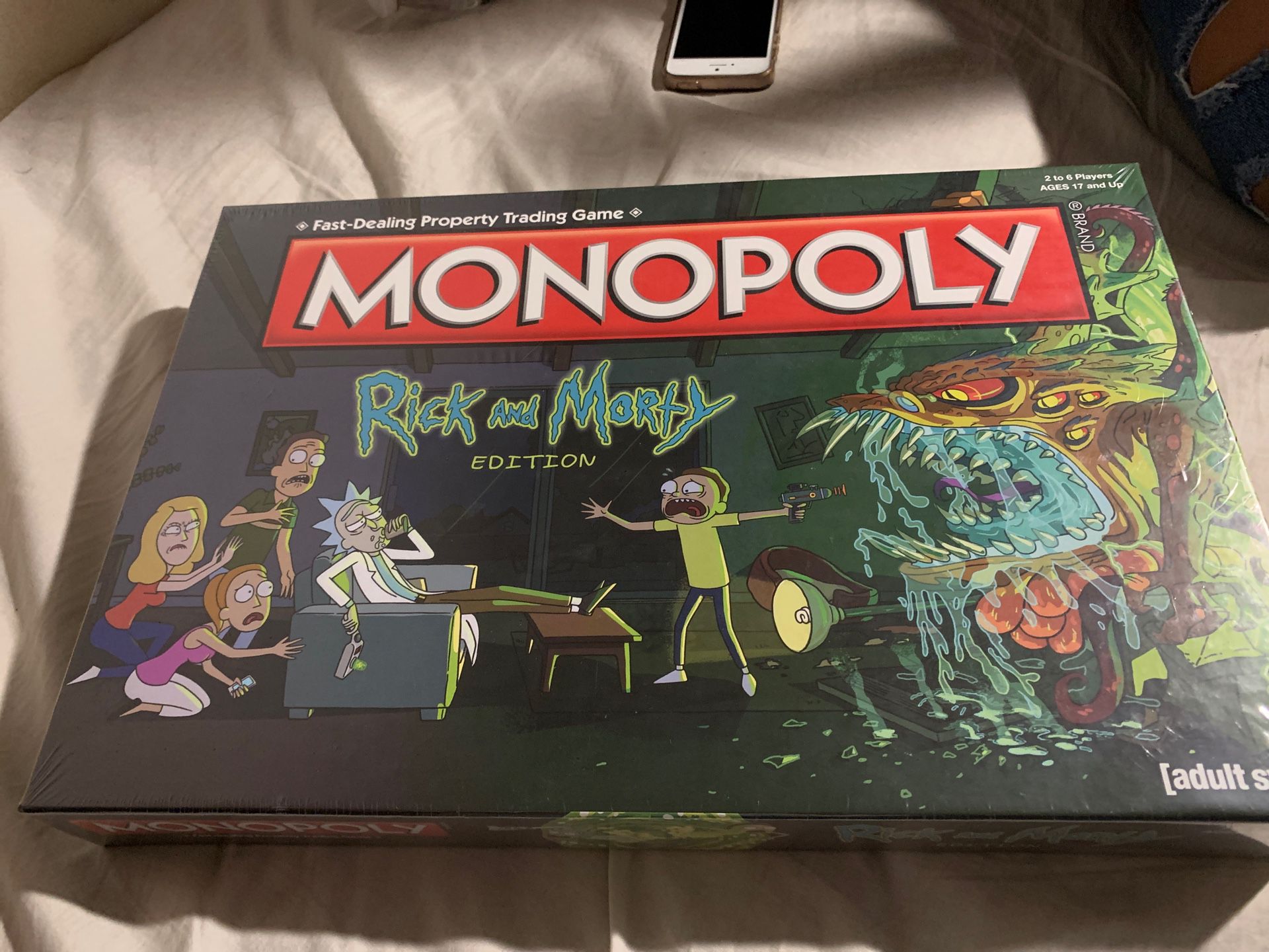 Monopoly Board Game (Rick and Morty Edition)