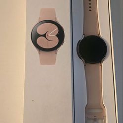 Rose Gold Samsung Galaxy  watch 4