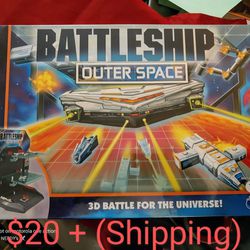 Battleship Outer Space The Board Game... Brand New Factory Seal Package