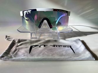 Real deal OG 2.0 Pit Viper The Miami Nights Shield Sunglasses Mirrored UV400