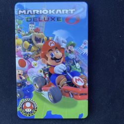 Mario Kart Deluxe Custom Made Steelbook Case Only For Nintendo Switch 
