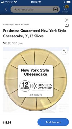 Store Bought Cheesecake 