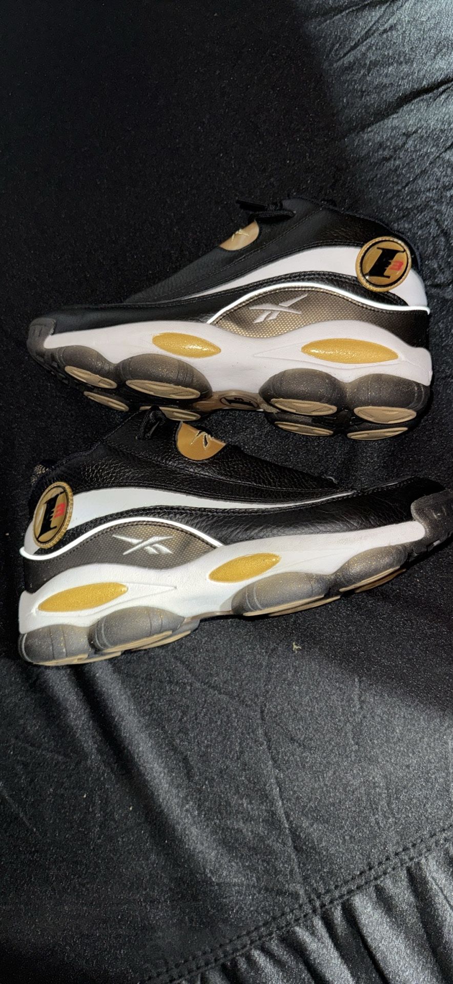 Reebok The Answer DMX Black White Gold (2022) 11.5