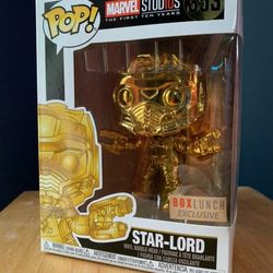 Funko Pop! Gold Chrome Starlord