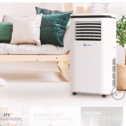 ROLLICOOL 14000 BTU Smart Portable Air Conditioner, Dehumidifier & Fan for Rooms up to 375 sq ft 