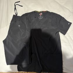Grey Dickies Scrubs 