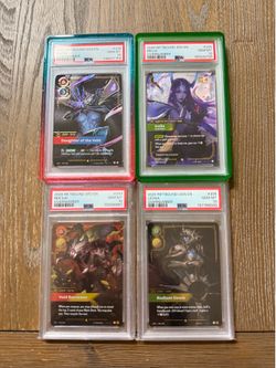 Riftbound PSA 10 league of legends overnumber