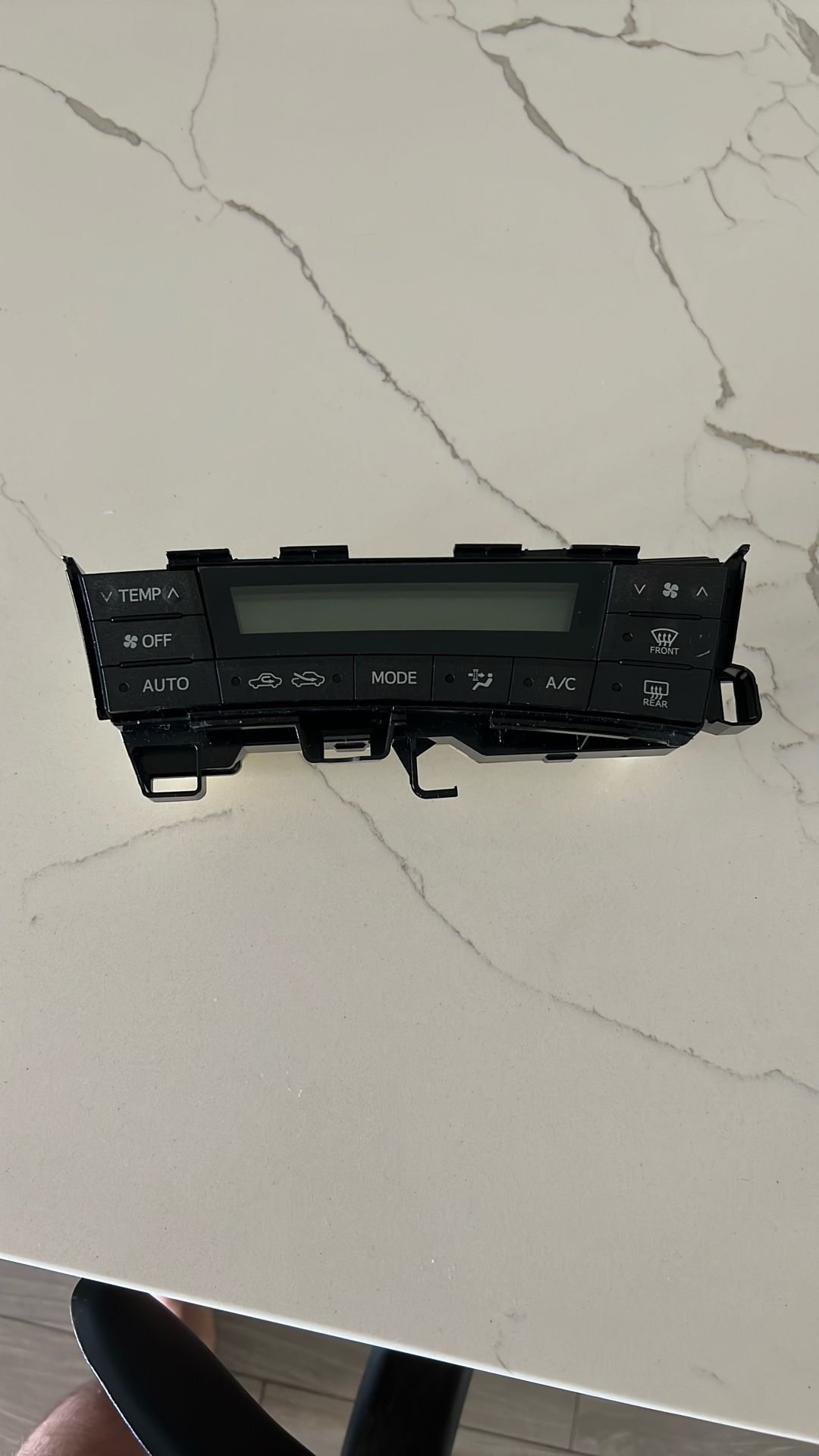 2010 Toyota Prius Climate Control panel