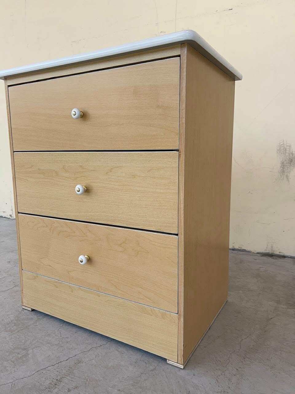 New 3 Drawer natural