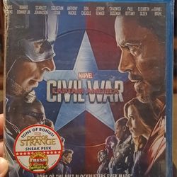 Captain America Civil War Blu-ray