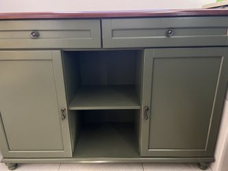 Credenza Dark Green