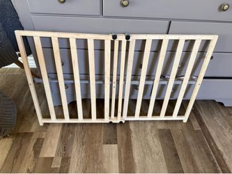 Wood dog or baby gate