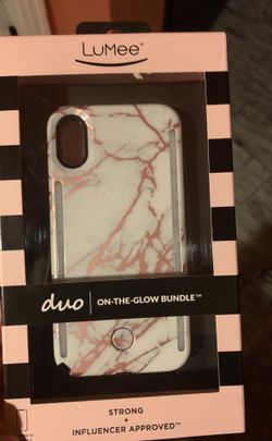 Lumee duo iPhone X or XS case
