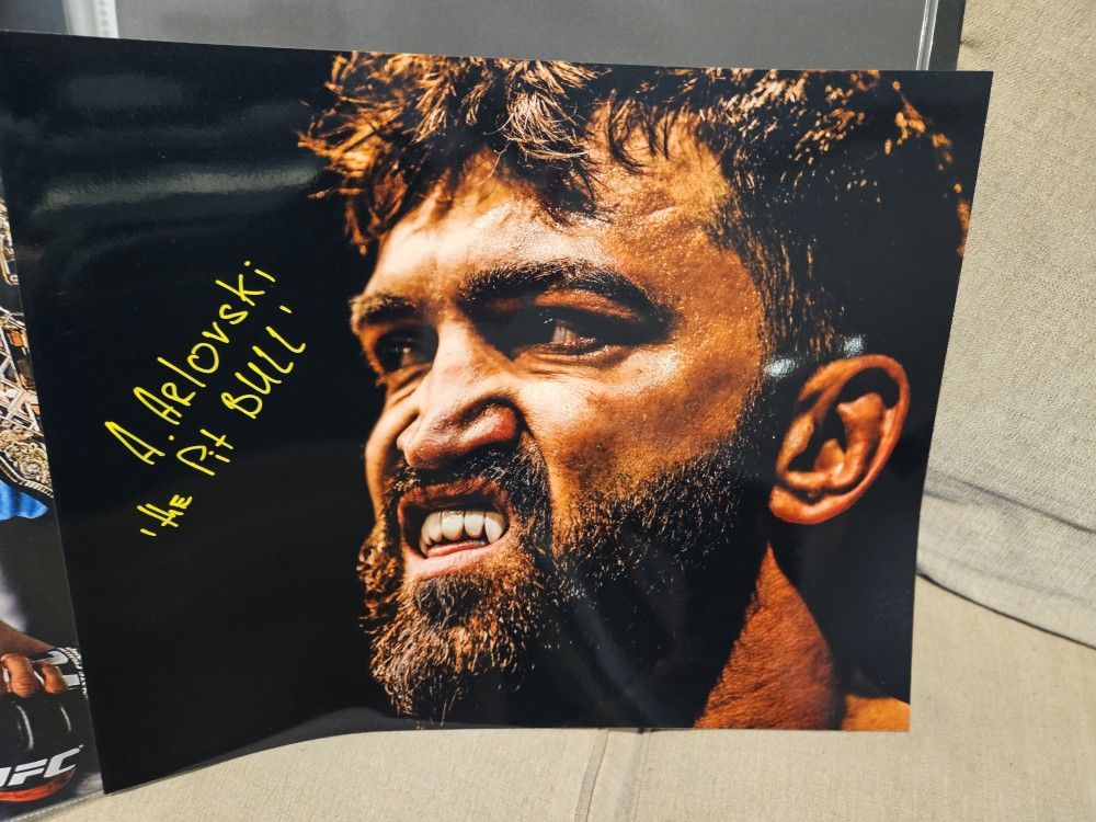 Andrei Arlovski Autographed 16x20 Photo