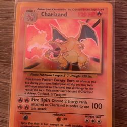 Charizard Base Set Unlimited Holo Rare 1999