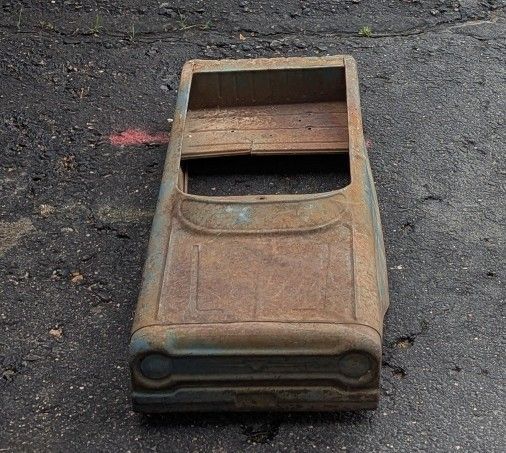 Vintage Metal Toy Car BodyVintage AMF 511 GTO Pedal Car Body