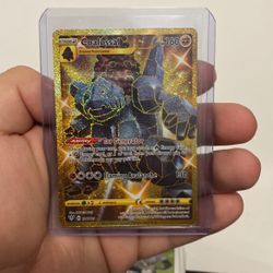 Coalossal 198/189 (GOLD SHINY SECRET HOLO RARE) - Darkness Ablaze - Brand New
