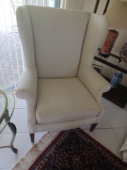 High Back Wing Chair