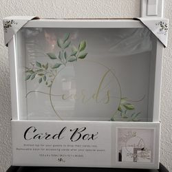 Burnes of Boston Wedding Card Box