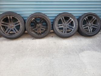 Charger rims and tires