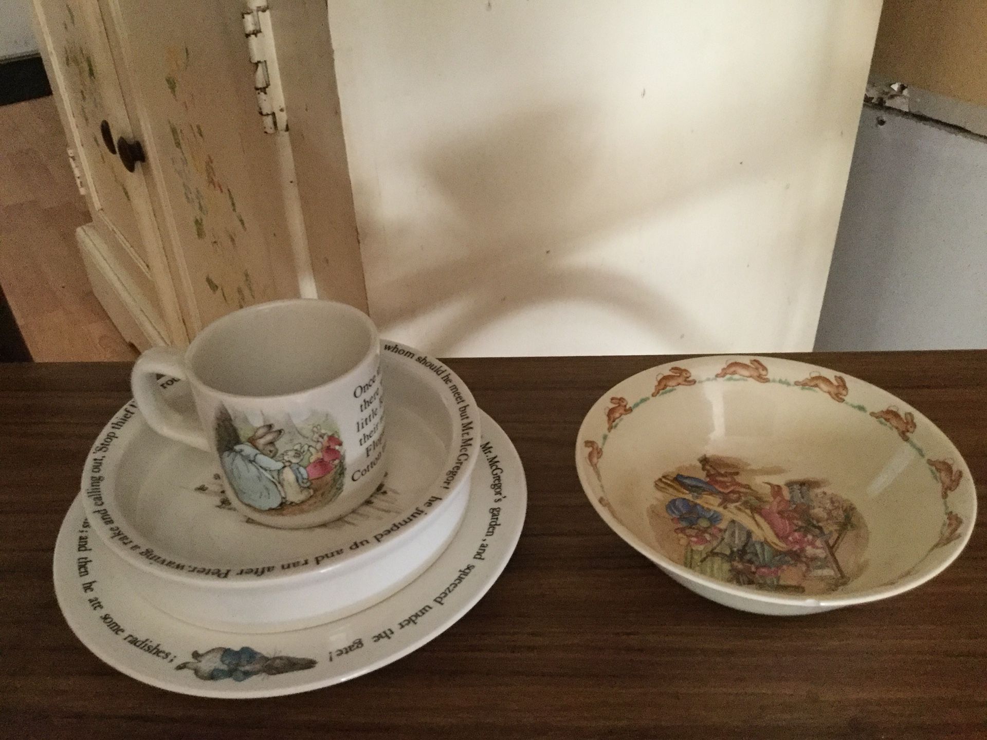 Peter Rabbit Dishes