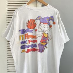Vintage 90’s Distressed CYRK Basketball Trash Talk T-shirt