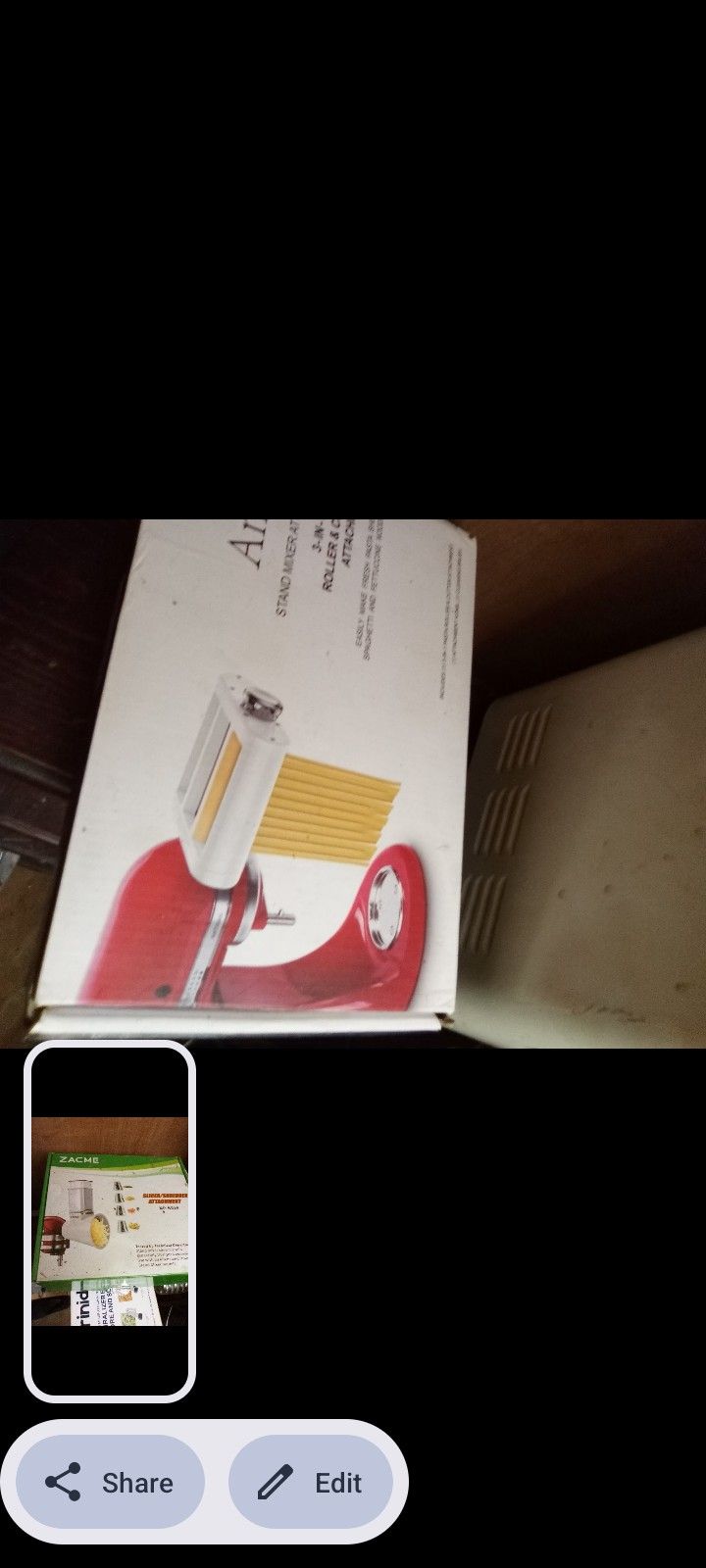 KitchenAid With Brand New Attachments