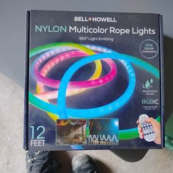 12 Foot Multicolor Rope Light