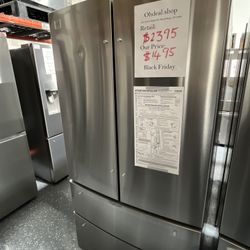 New LG 26.9c/f LMWS27626S Refrigerator Freezer Water Dispenser Icemaker