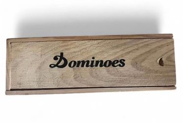 New Puerto Rican Wooden dominoes set brand new