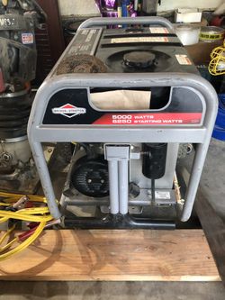 5000 watt generator
