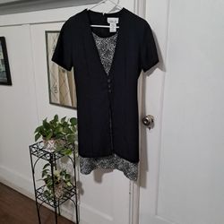 A One Piece Looks Like 2 Piece Dress