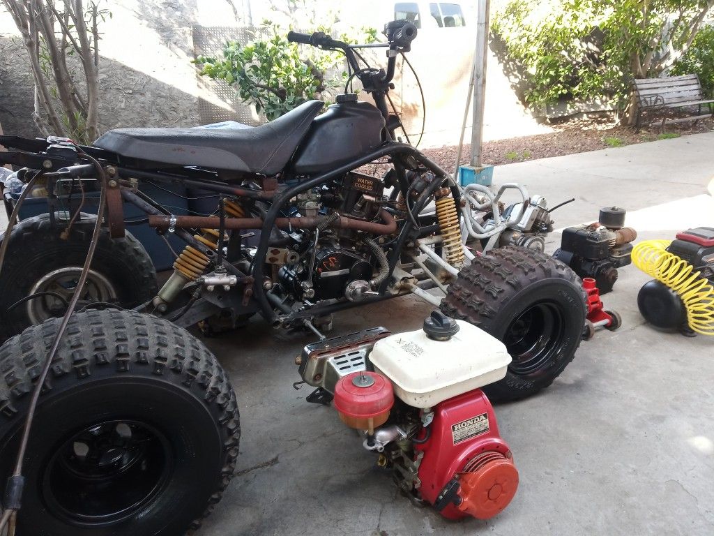 175cc Quad Air Compressor Motors And Floor Jack. Dirt Bike Atc for Sale