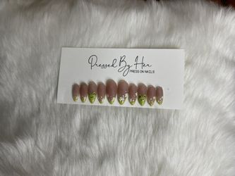 Frog Press On Nails Size M