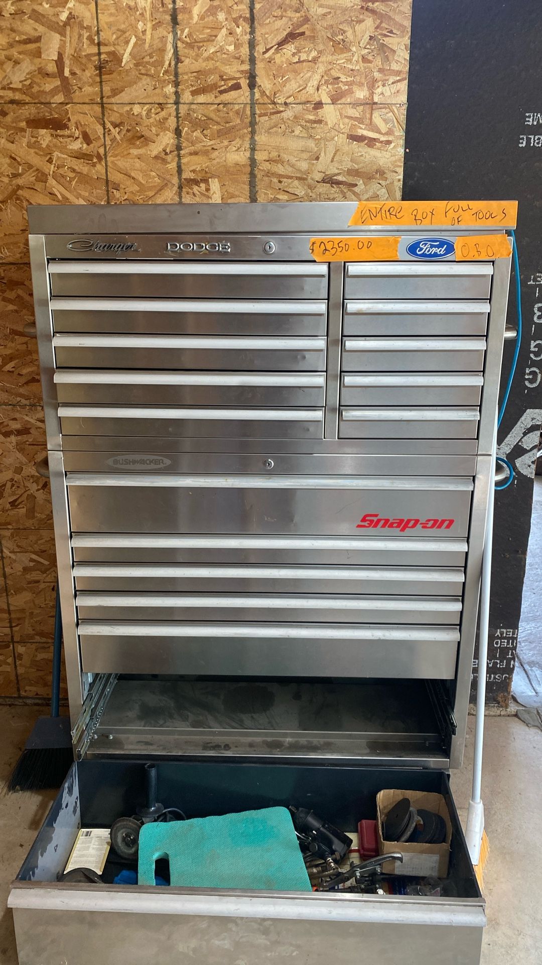 16 Drawer Stainless Steel Tool Box