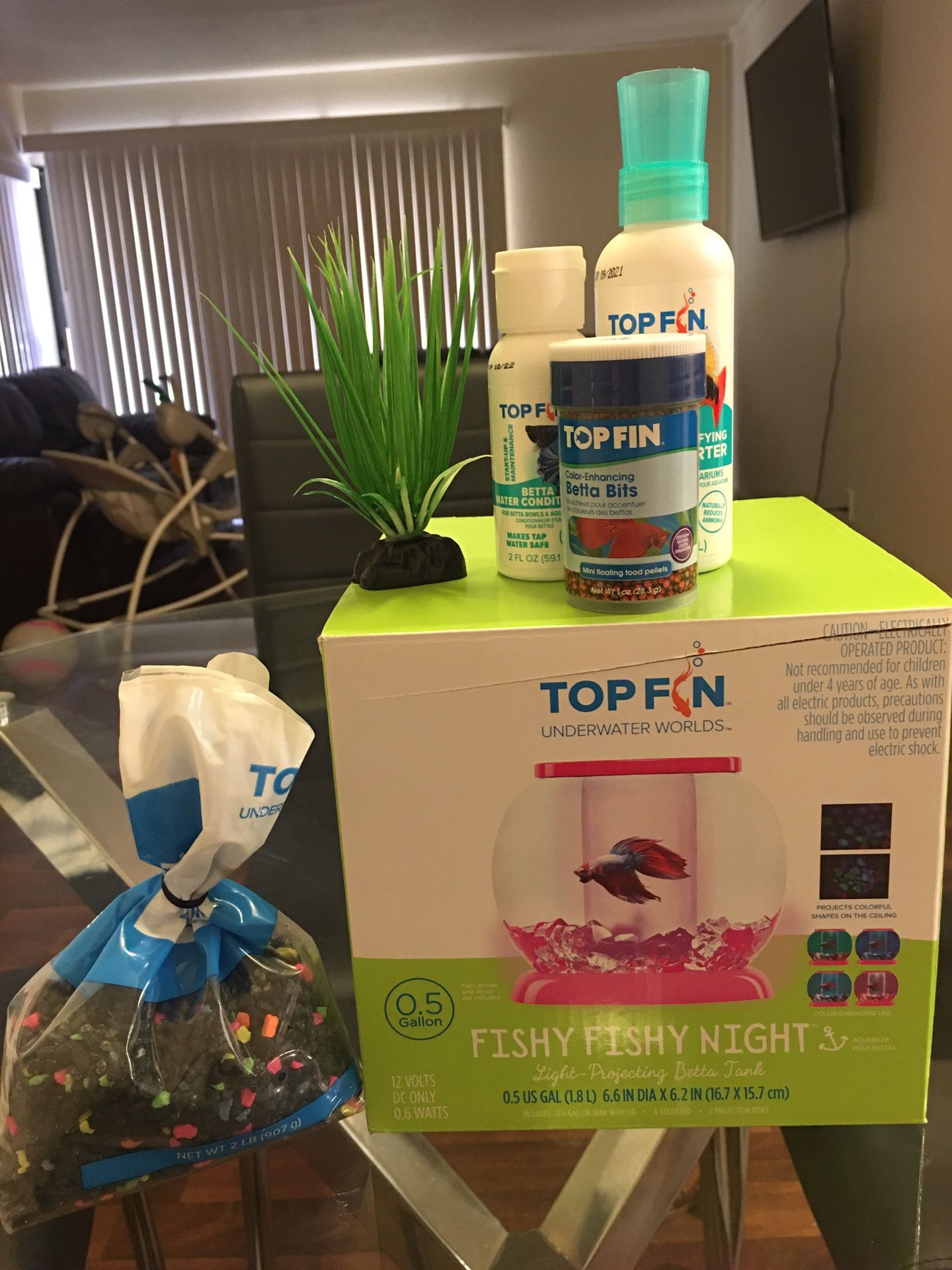 Topfin tank