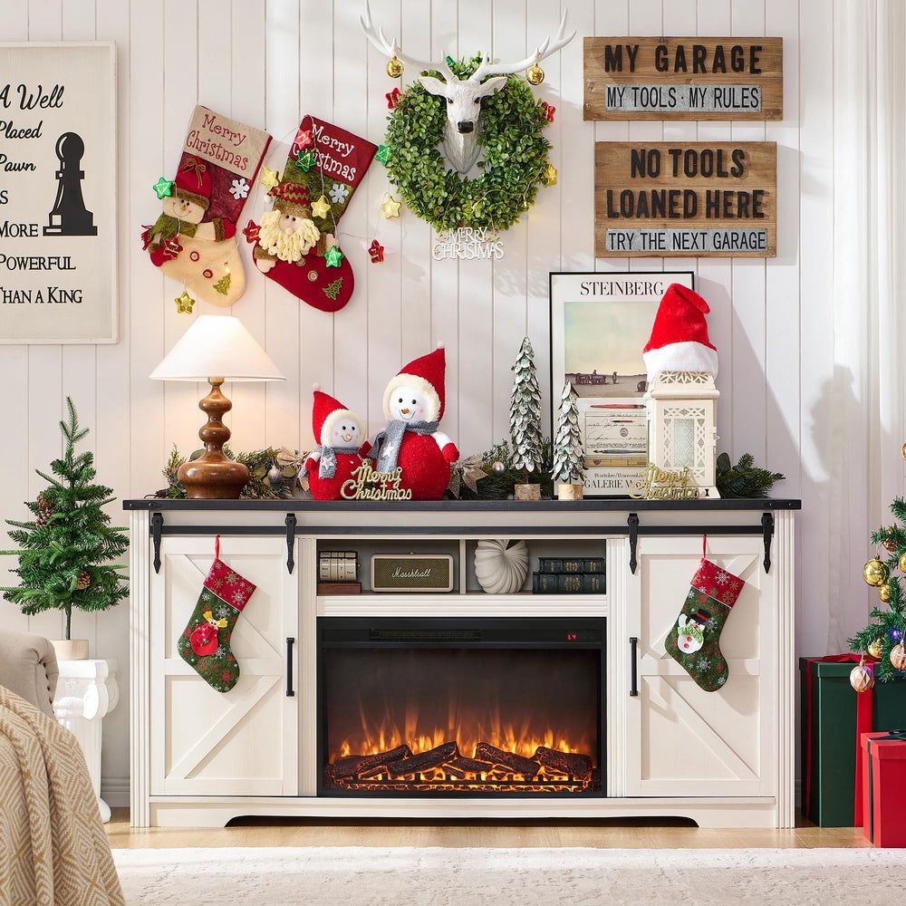 New Tv Stand With Electric Fireplace 