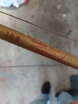 Vintage rod and reel