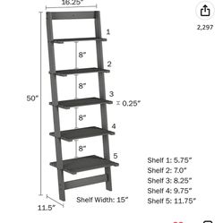 Ladder Shelf Brand New, Still In Box