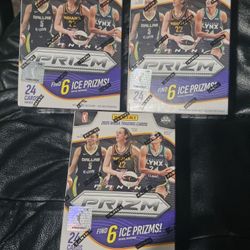 2025 Panini Prizm WNBA Basketball Cards! 3 Box Lot! New Factory Sealed! Caitlin Clark!? 