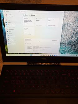 Dell gaming laptop