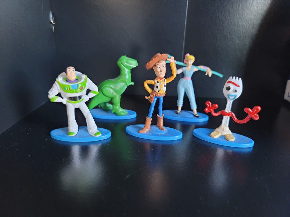 Toy Story Cake Toppers - 3 Inches Tall