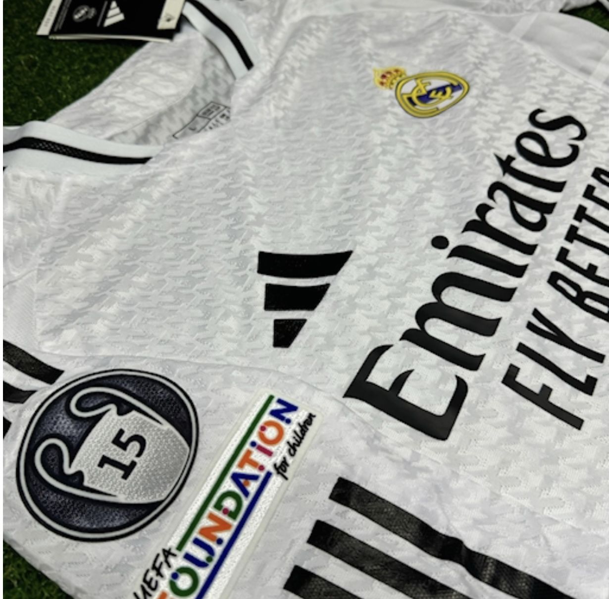 Real Madrid 24/25 Home Bellingham Player Version Long Sleeve