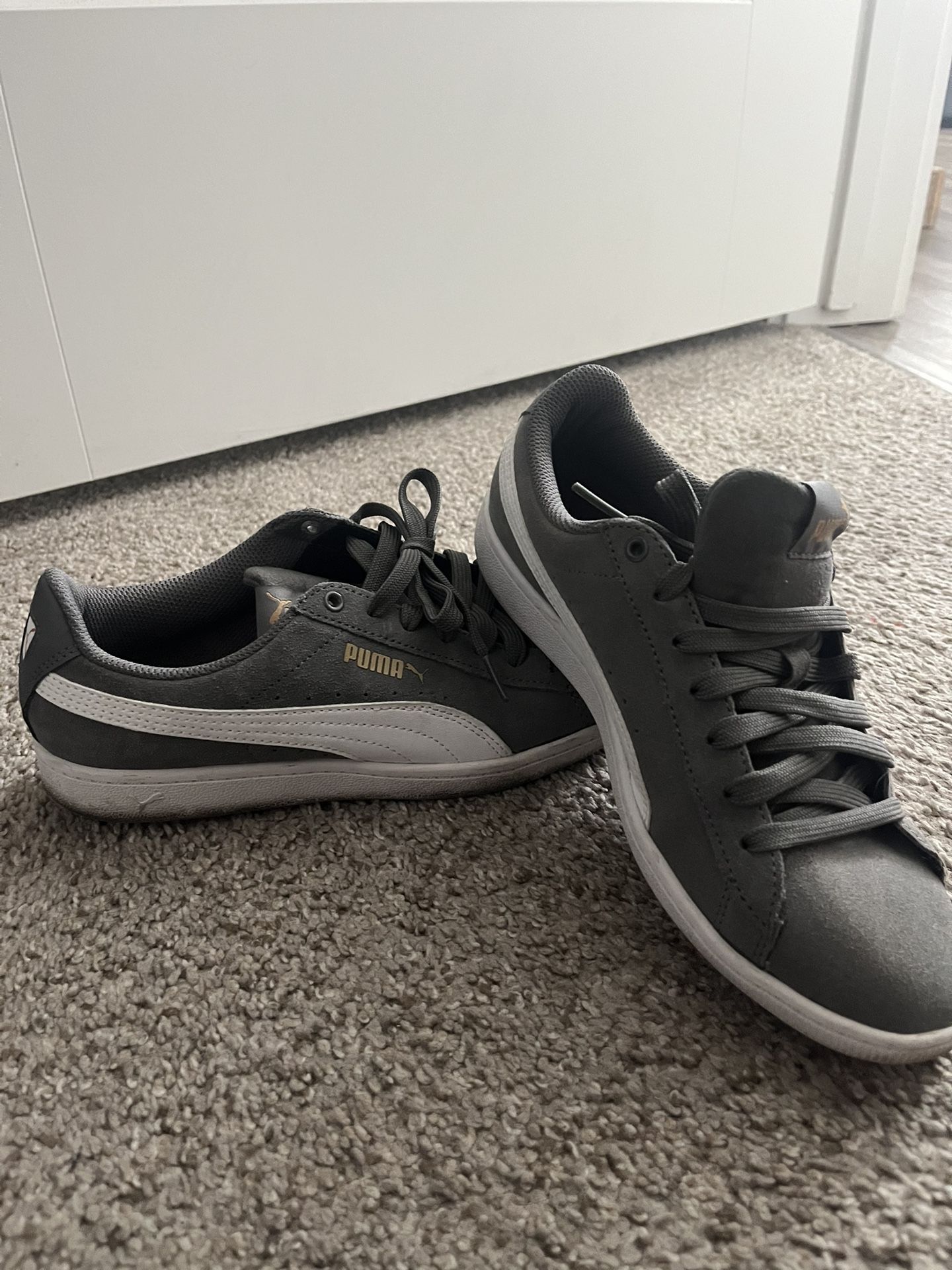 Gray Puma Shoes