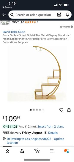 Tier Metal Display