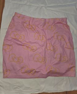 Sanrio/ Hello Kitty Pink Mini Skirt