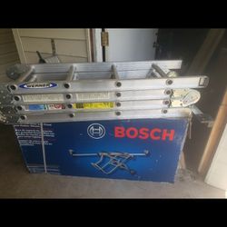 Ladder and Saw Table Bosch