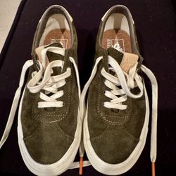 Todd Snyder x Vans Dirty Martiny Sneaker Lace-Up 73 DX Size US 8 Olive Green